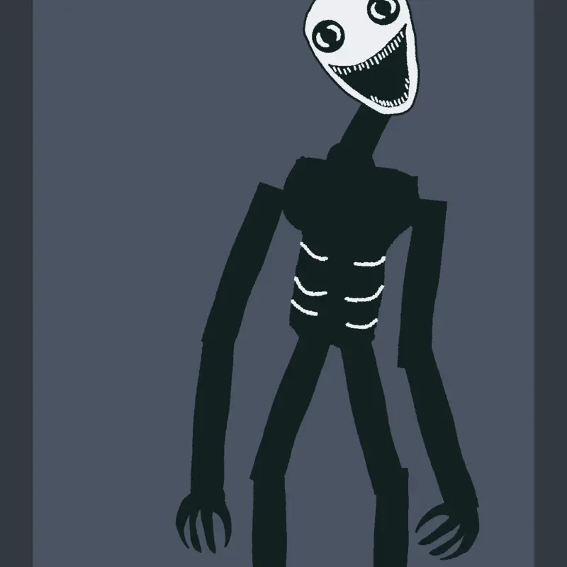Terrifier ragdoll by @berryblue_games26