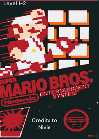 Super Mario Bros Level 1-2 unfinished