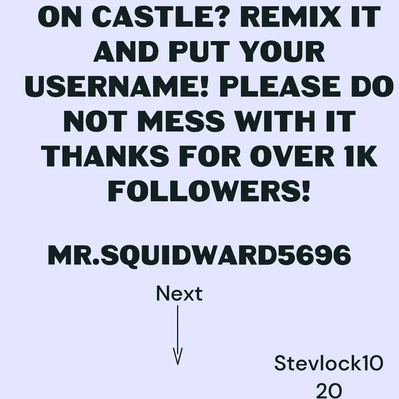 Game by @stevlock1020