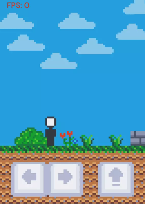 Stickman runner by @SimpleBee