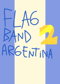 Flag band argentina 2
