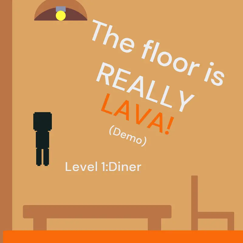 THE FLOOR IS REALLY LAVA! (Demo) by @Stickland_Official