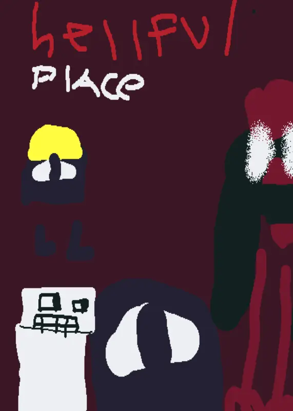 Hellful place by @1xer