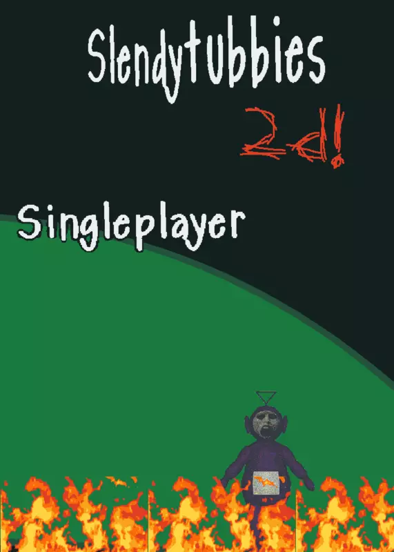 Slendytubbies 2d by @Bouffeur2frangipane