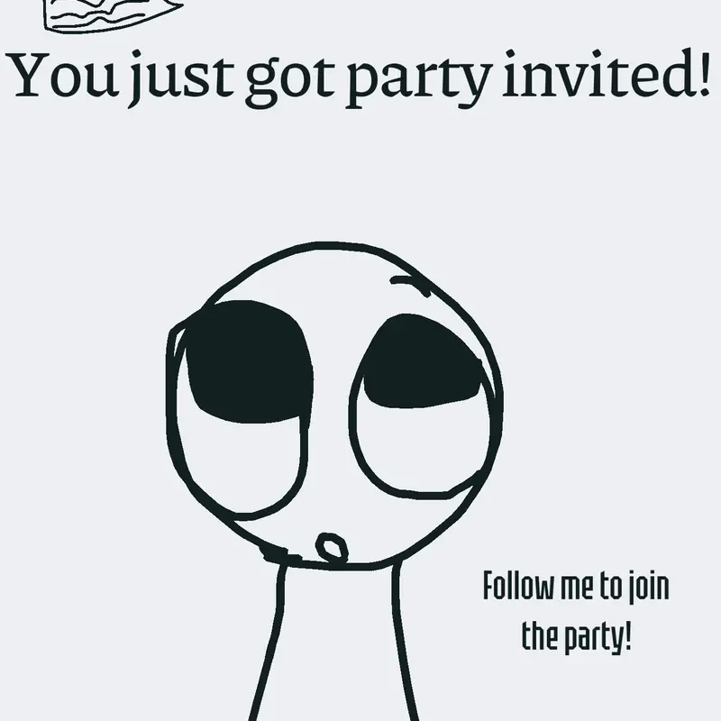 PARTY INVITATION by @Catguy172737373