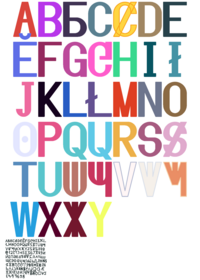 My 2nd Custom language Whyamidothis Alphabet...