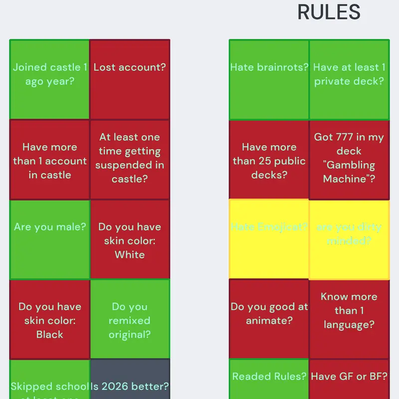 bingo results for me! by @offtunes