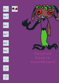 Twisted bassie soundboard