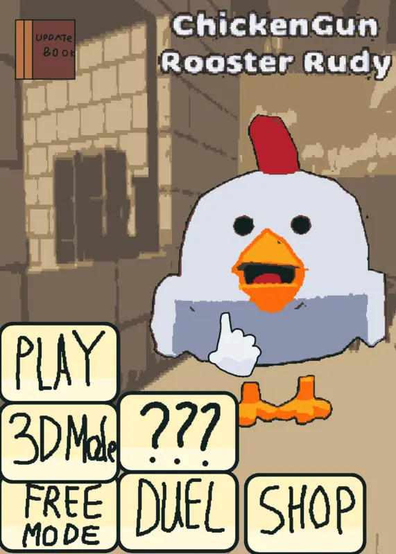 Chicken gun by @NazarBaldguy