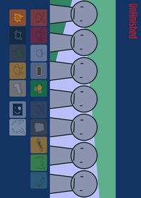 Unfinished sprunki deck I’ll never finish