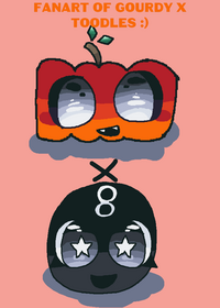 Gourdy × toodles fanart