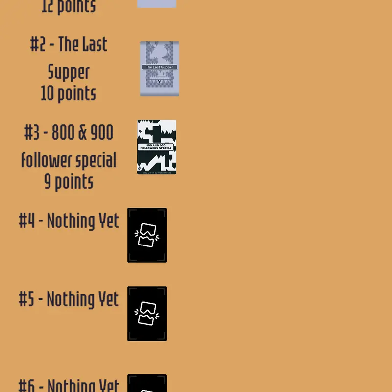 The Golf List by @LinuxGD