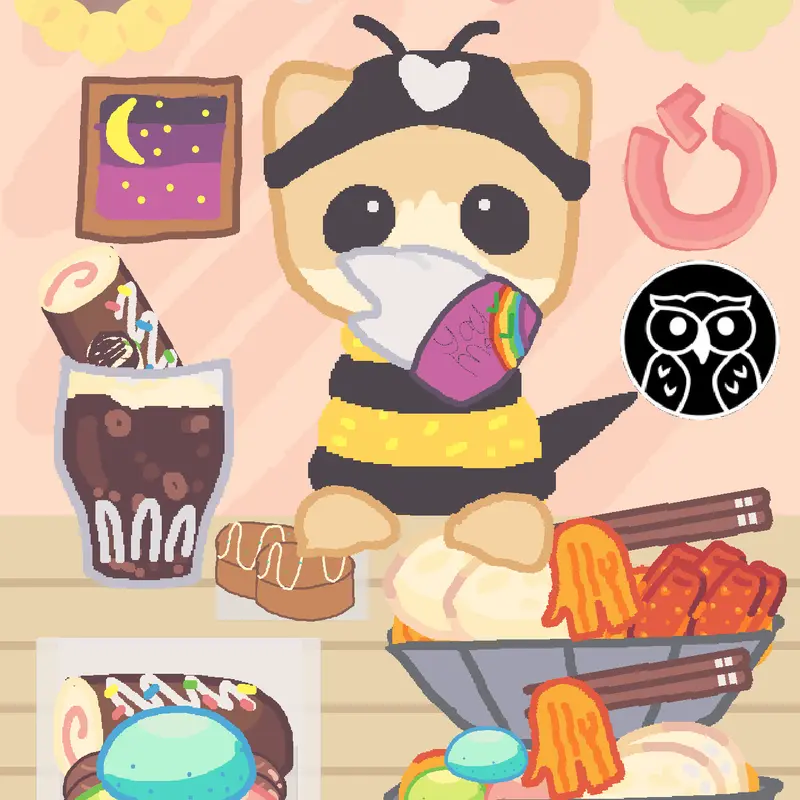 Mukbang 🐱 by @KittyfansCutiepieemo