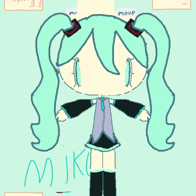 Miku by @retrynowmiku