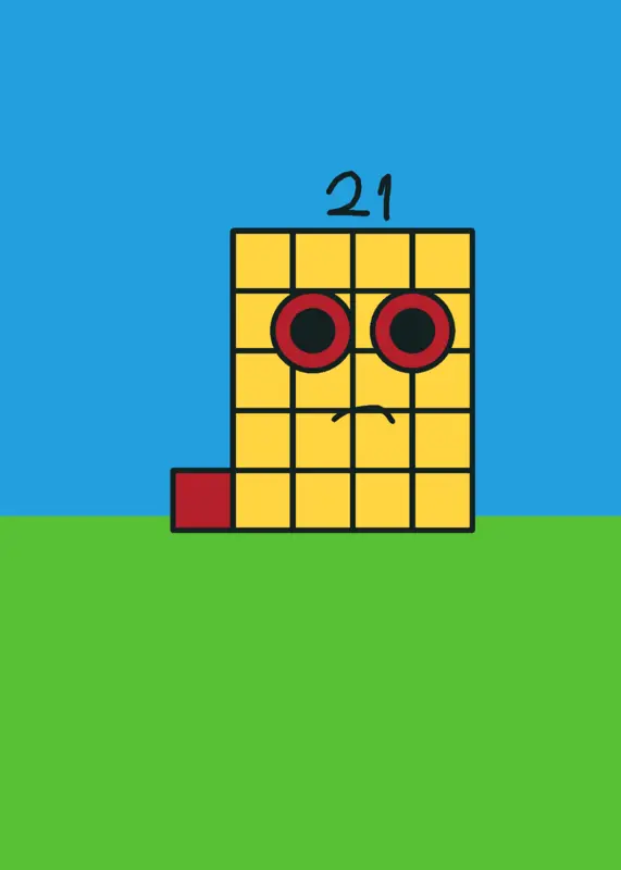 Numberblock bands by @m_sill