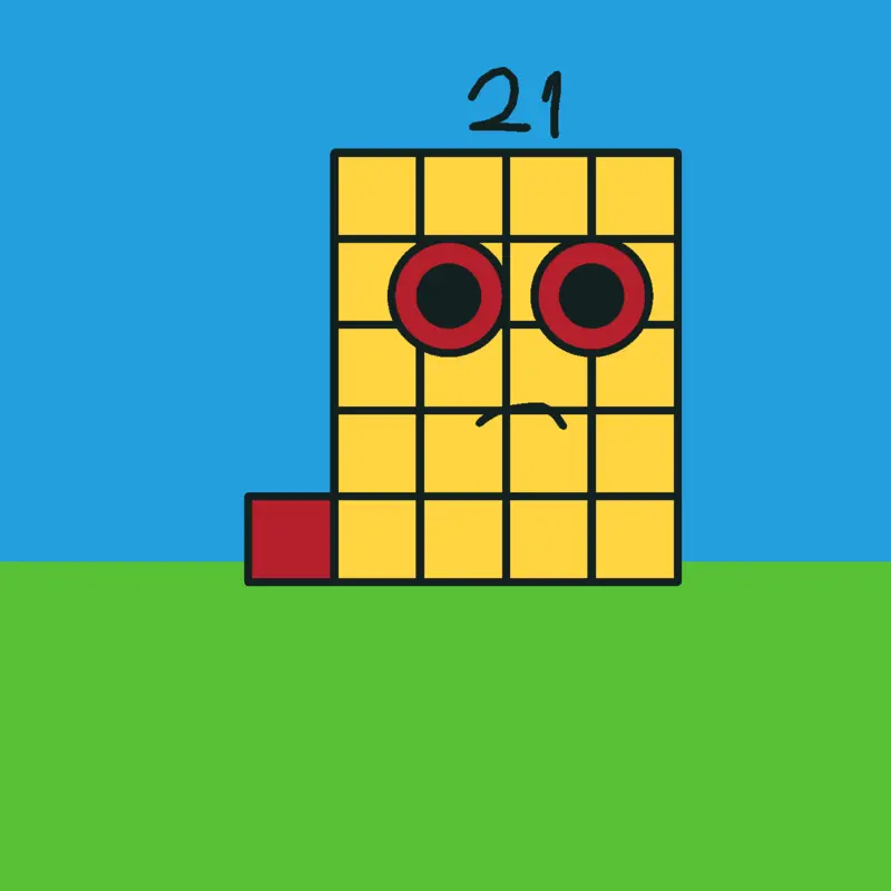Numberblock bands by @m_sill