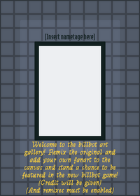 Billbot art gallery submission form!