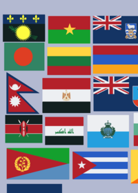 All The 250 Flags of The World, FREE TO USE!