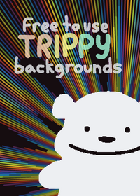 free to use trippy background blueprints