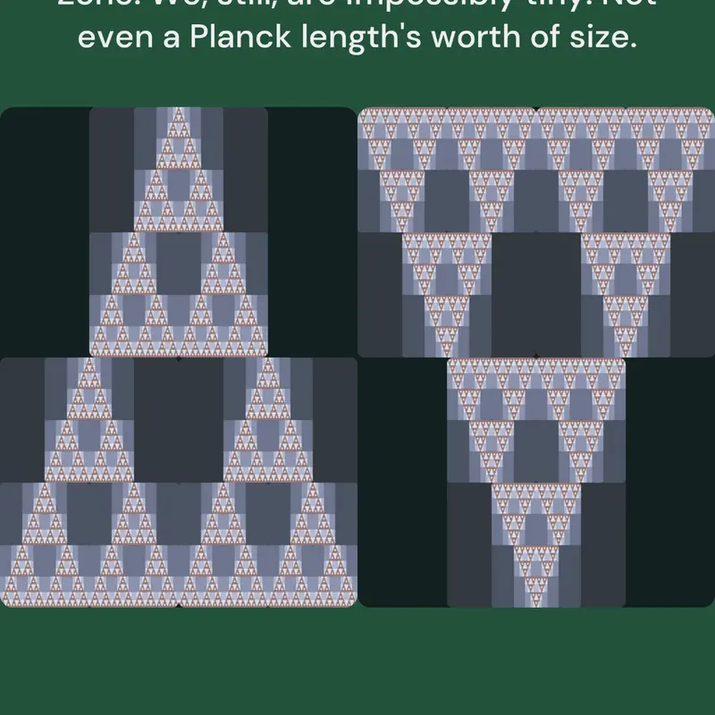 THE SCALE OF EVERYTHING - FRACTAL ZONE 1 by @ITSAQUINNWORLD