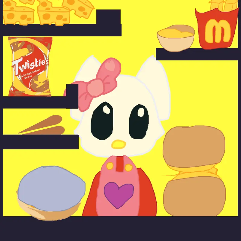 Hello kitty mukbang by @T1ff4nyStr4wb3rry