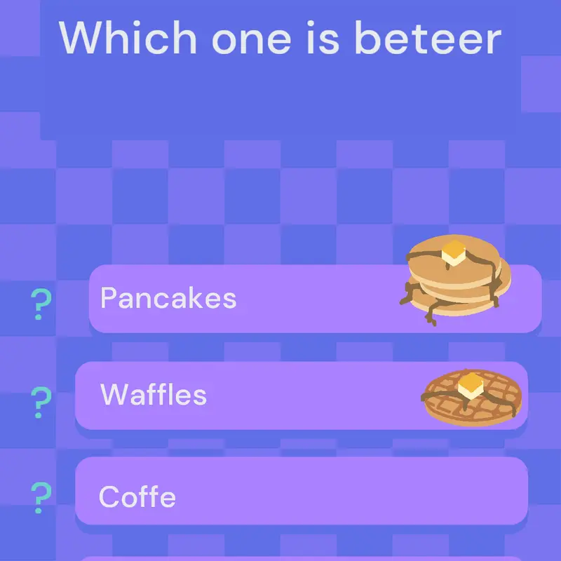 Would you rather game food by @SarpEgemen