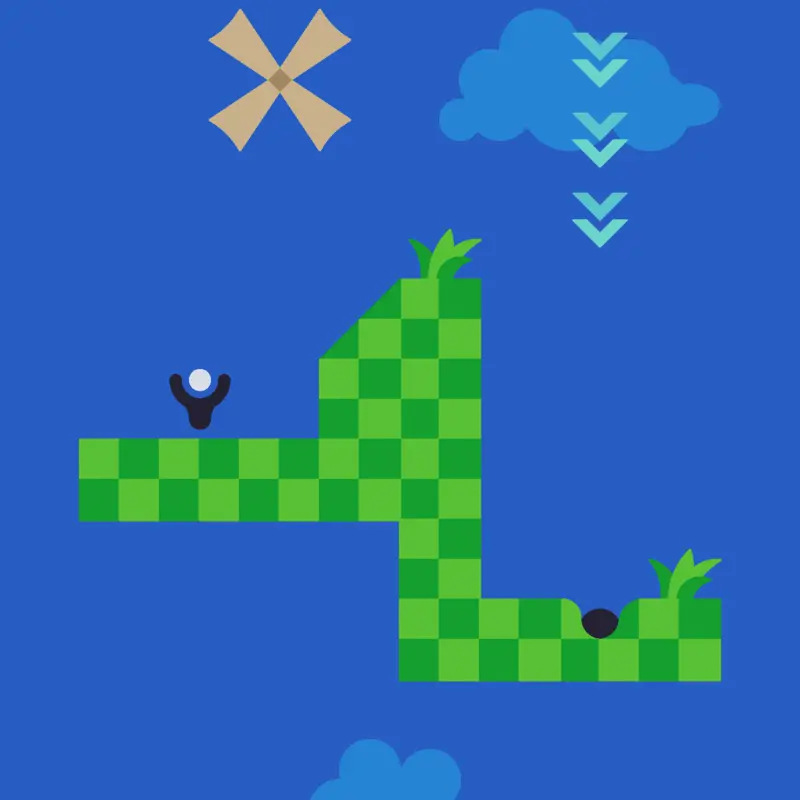 simple golf game by @Quasup