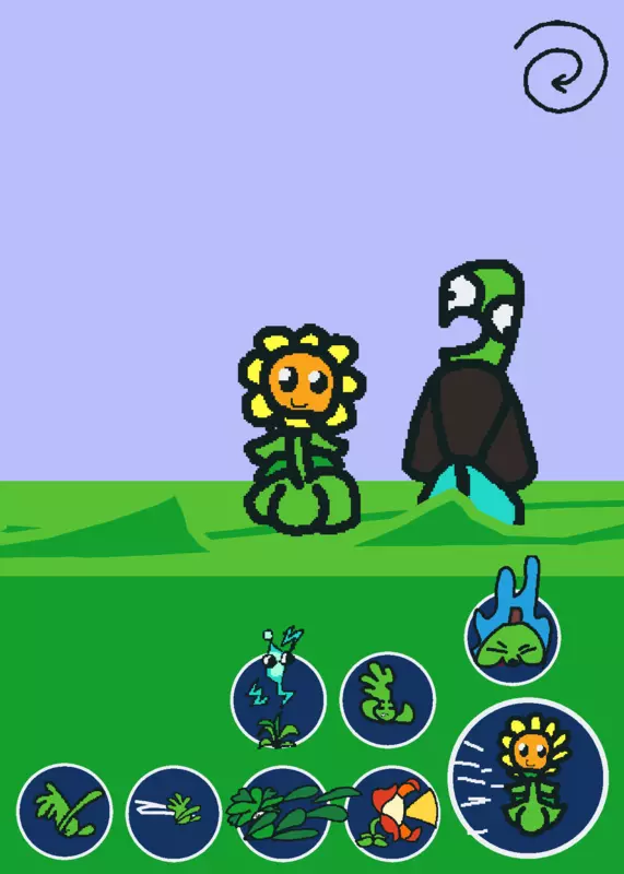 PLANT VS ZOMBIE Fingtinng by @sleep2