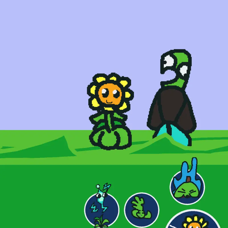 PLANT VS ZOMBIE Fingtinng by @sleep2