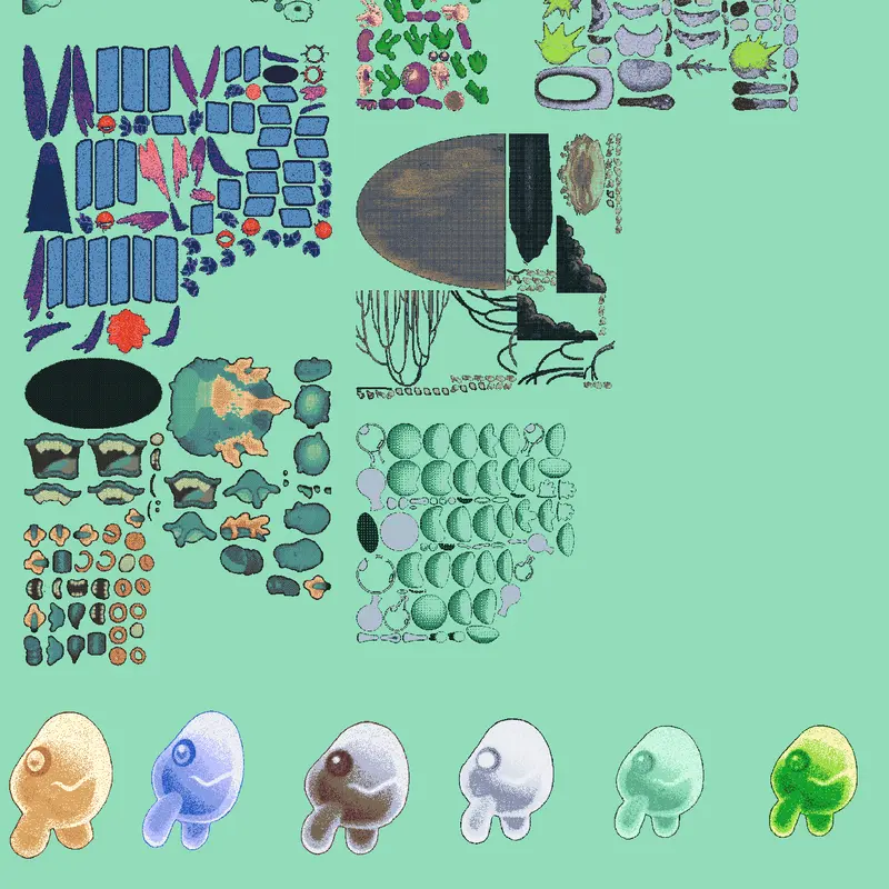 My singing Monsters Sprite Sheets by @MSM_fan0428