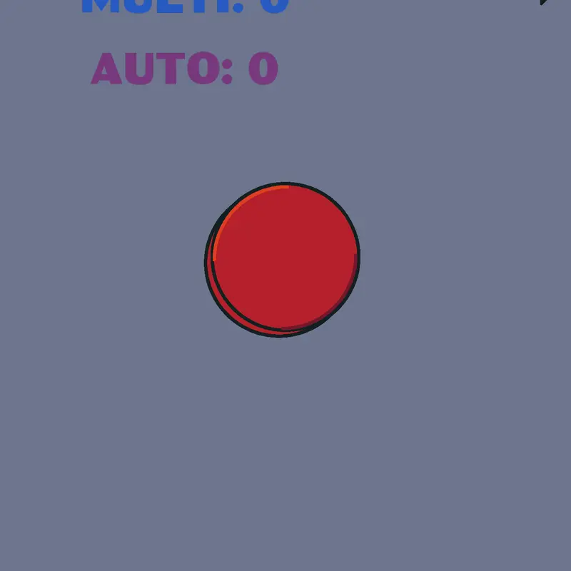Button clicker by @3thanRul3z
