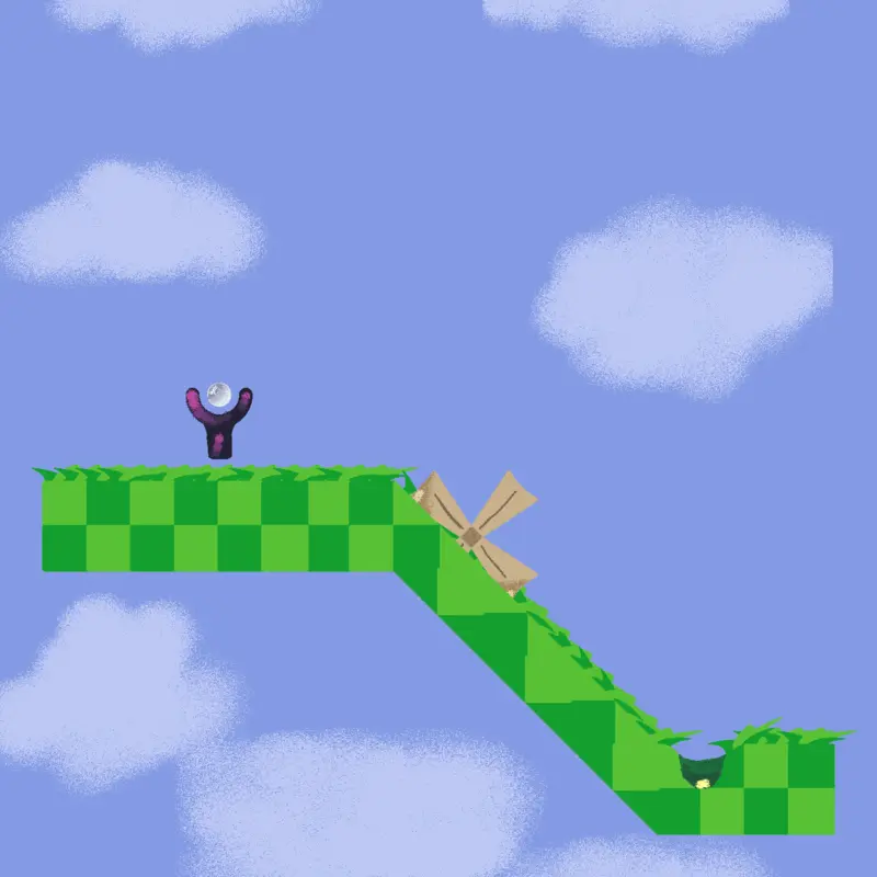 Golfing by @L1LY_C4T