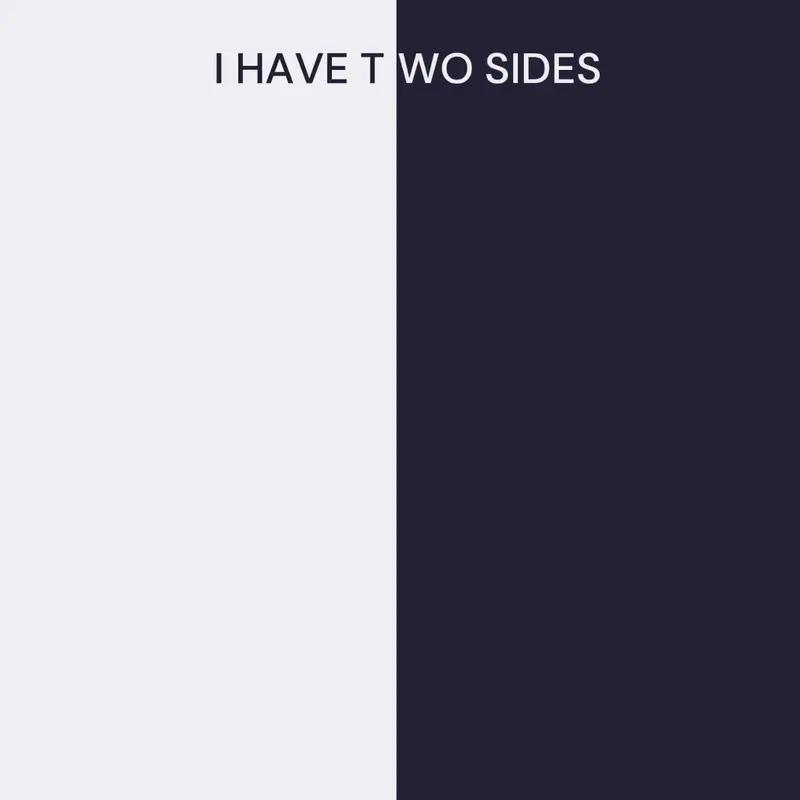 I have two sides trend by @Sweetness777