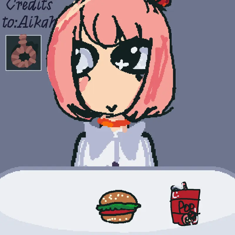 DDLC MUKBANG??? by @Xh0i