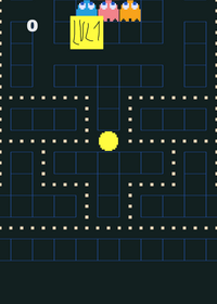 Pac-Man but I tried to do accurate Pac-Man...