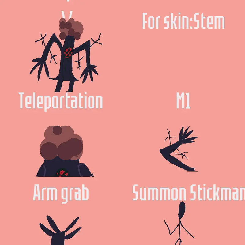 Burnt skin consept for Stem by @mixplay