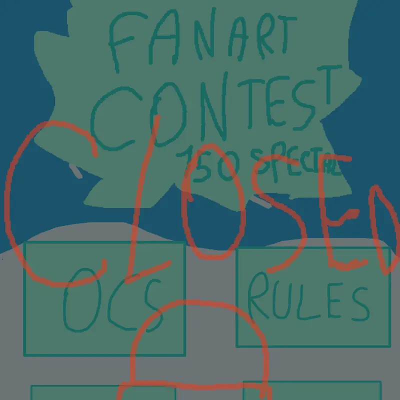 Fanart contest 150 followers special by @Blot_fanatik