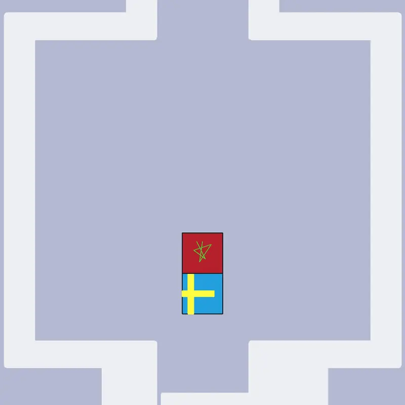 Morocco vs Sweden by @5numberblocks132