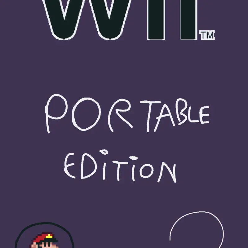 Try playing the portable Nintendo Wii. by @luigifanL