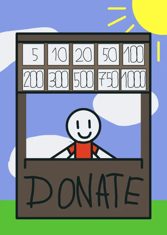 Donation game by @GENERAL_POOPcz
