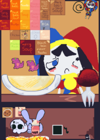 Pomni eat