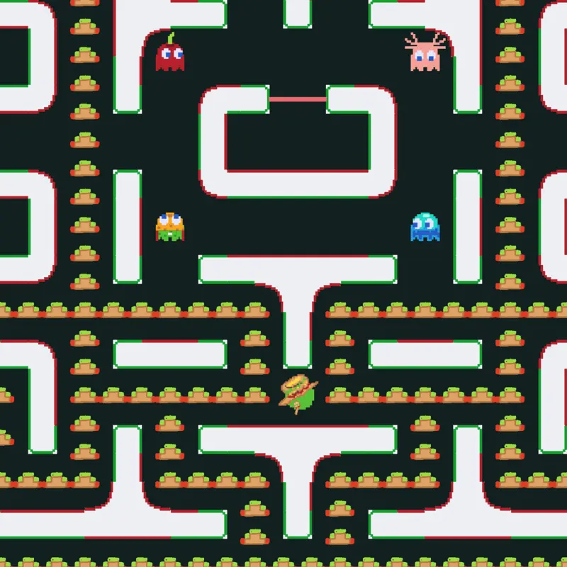 Mexicano pacman by @tswtl2018
