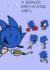 Sonic drawing art ;)