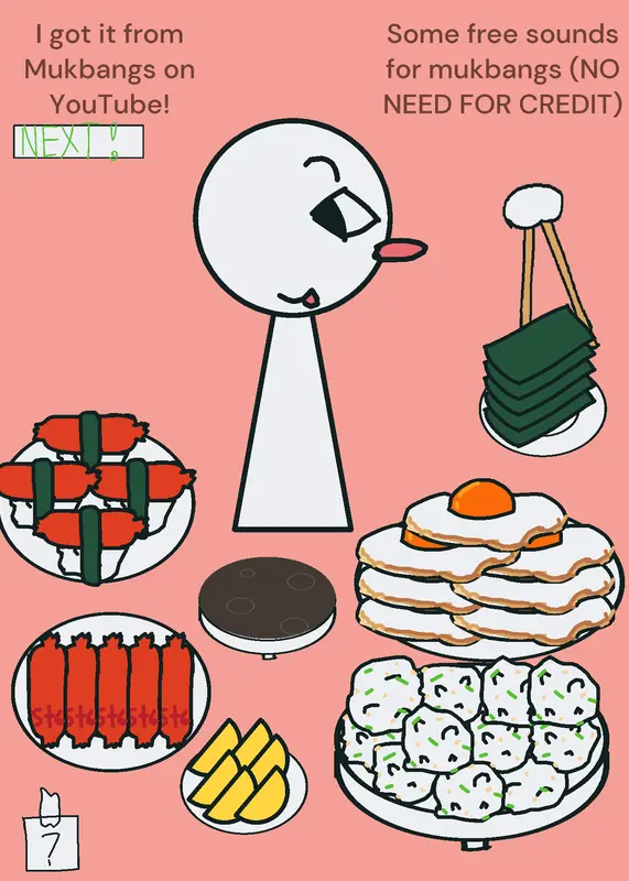 Mukbang 👍 by @STG_SomeTypaGirl