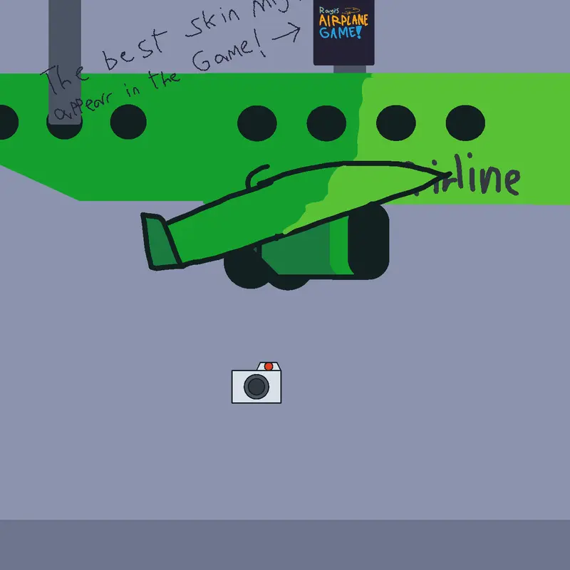 Plane by @thealphaFrieslololol