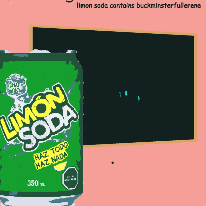 Lemon soda contains buckminsterfullrene by @Aribari2