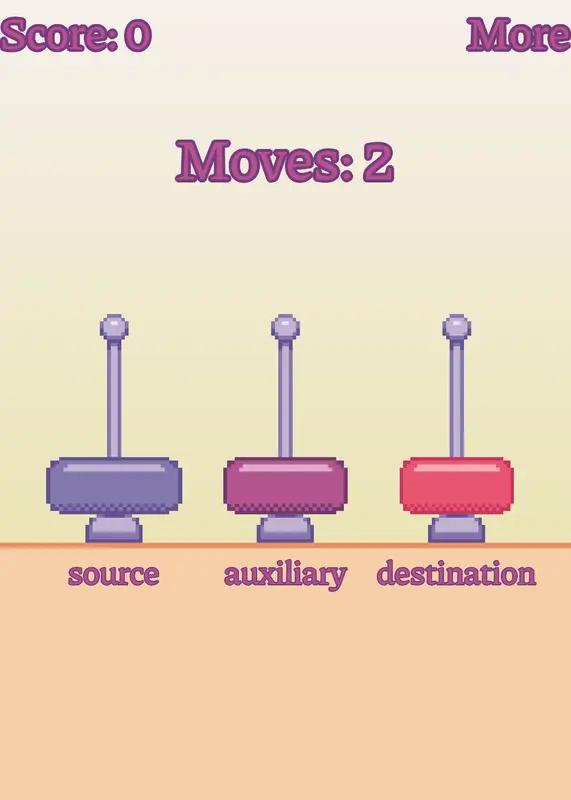 Tower of Hanoi by @RexInteractive
