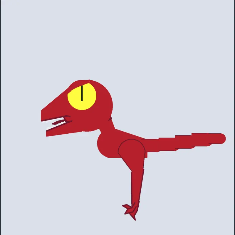 This is the first test of this raptor. by @TheGameKiller