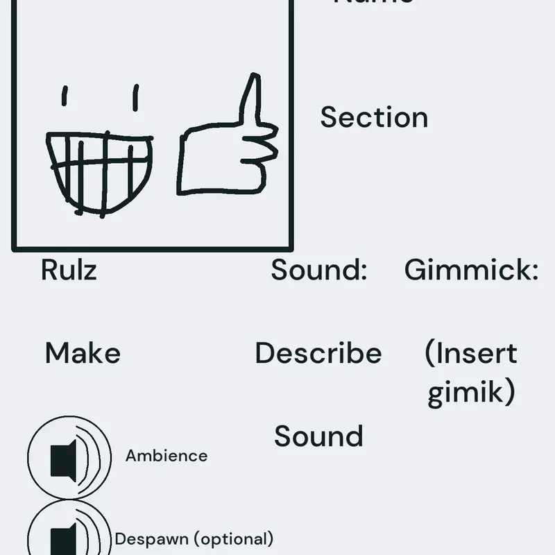 Make an entity for IR but acapella. by @CGfromfancade