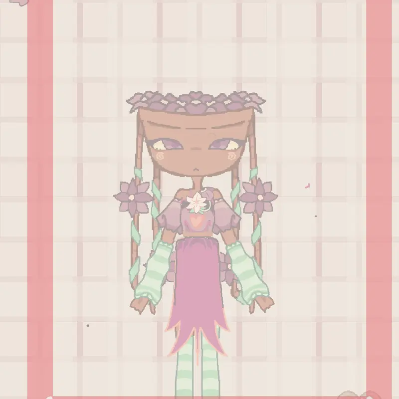 Wiggly wobbly green fairy by @nataliesiathasmith